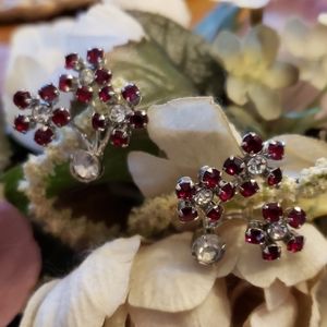 Vintage Rhinestone Earrings